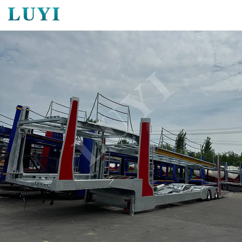 2-Eixo 8-Semi-reboque porta-carros