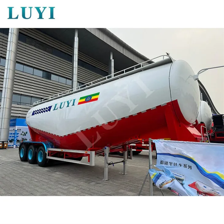 3-metros cúbicos do eixo 57 podem ser personalizados semi-reboque tanque de pó