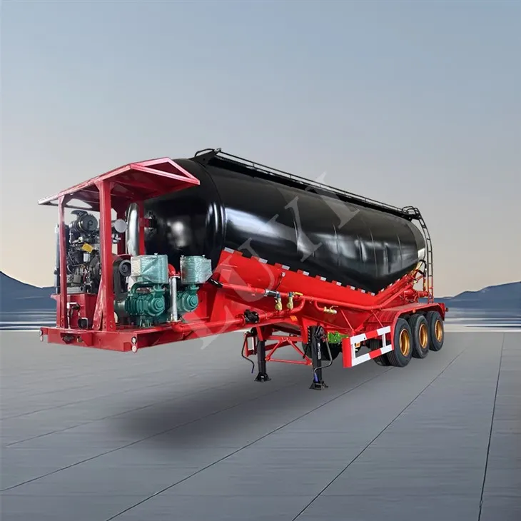 3 eixo de 35 tanques de cimento cúbico semi -trailer