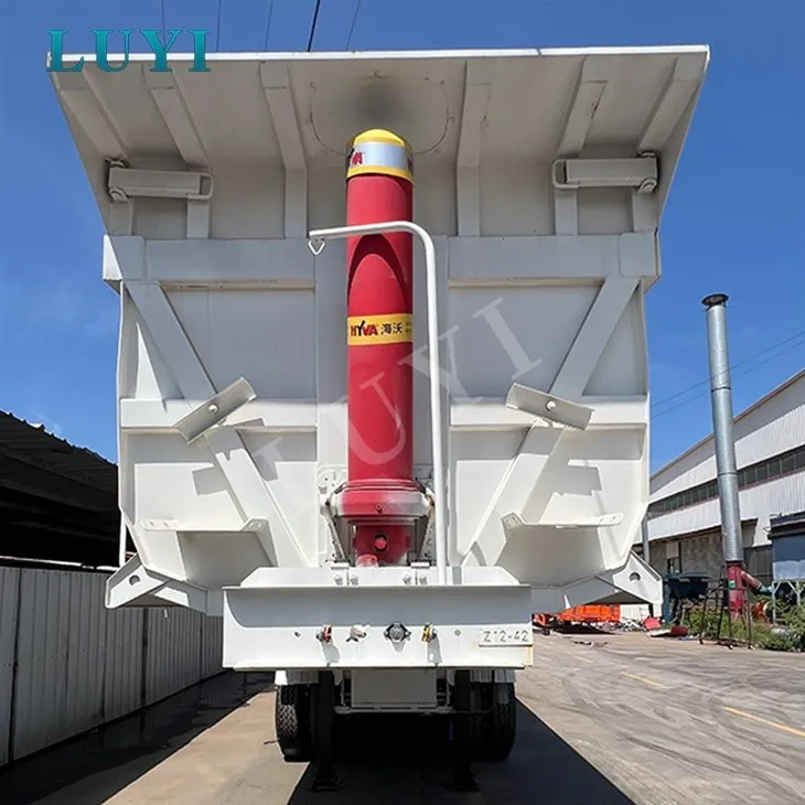 80 Ton Four Axle Dump Semi Trailer price
