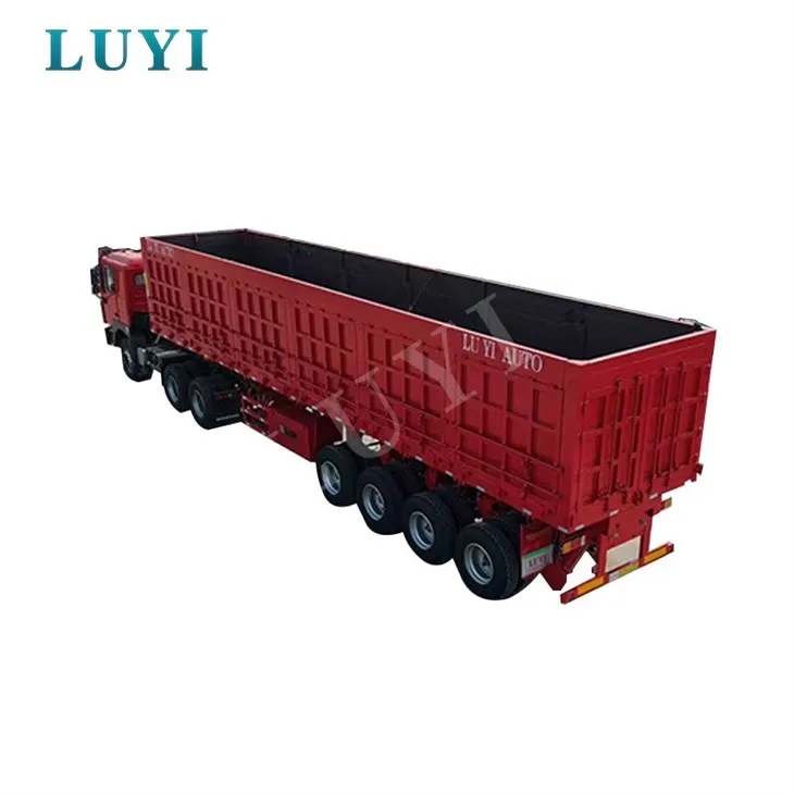 Semi-reboque basculante lateral personalizado direto